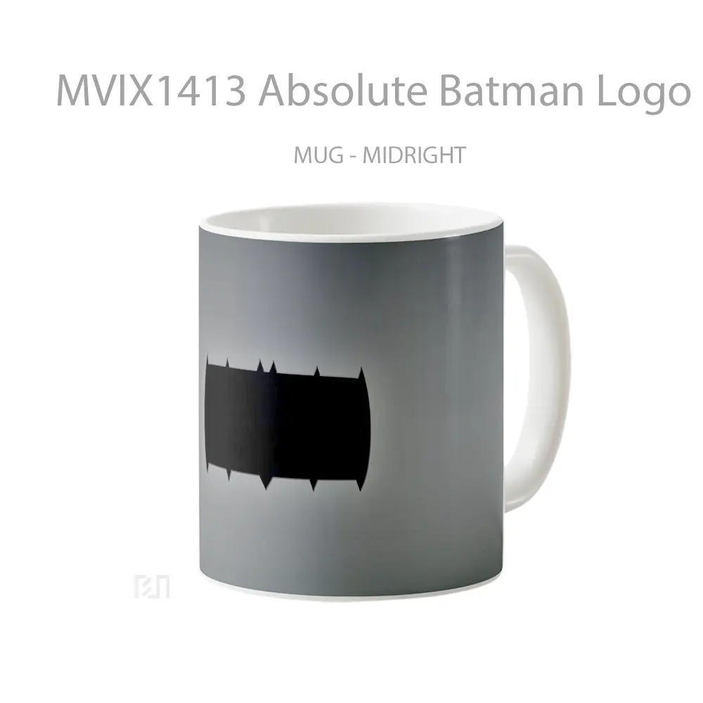 Mug Absolute Batman Logo Gelas Superhero - All-side / Desain