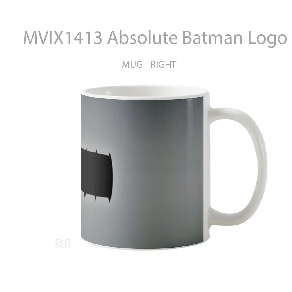 Mug Absolute Batman Logo Gelas Superhero - All-side / Desain