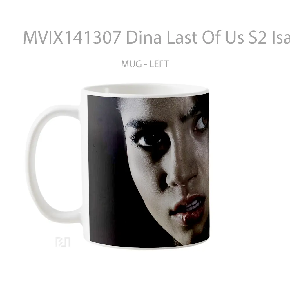 Mug Dina Last Of Us S2 Isabela Merced Gelas Keramik Unik - All-side / Desain