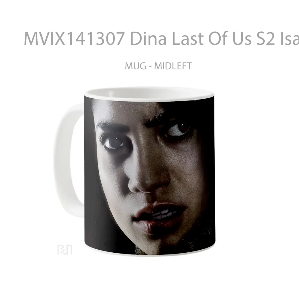 Mug Dina Last Of Us S2 Isabela Merced Gelas Keramik Unik - All-side / Desain