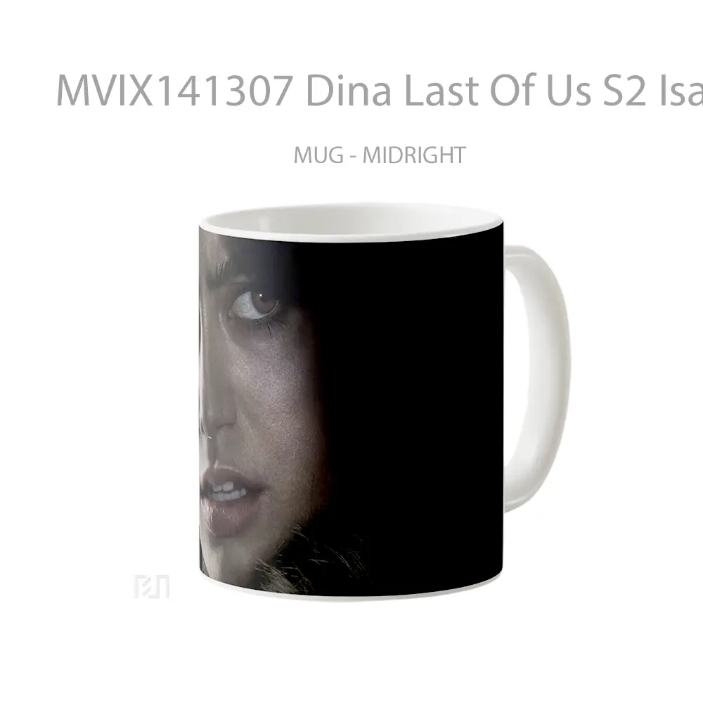 Mug Dina Last Of Us S2 Isabela Merced Gelas Keramik Unik - All-side / Desain