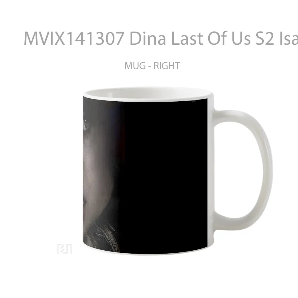 Mug Dina Last Of Us S2 Isabela Merced Gelas Keramik Unik - All-side / Desain