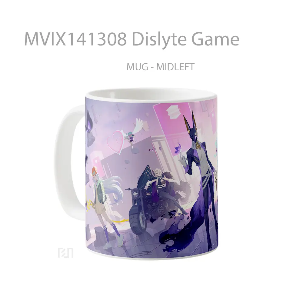 Mug Dislyte Game Cangkir Gamer - All-side / Desain