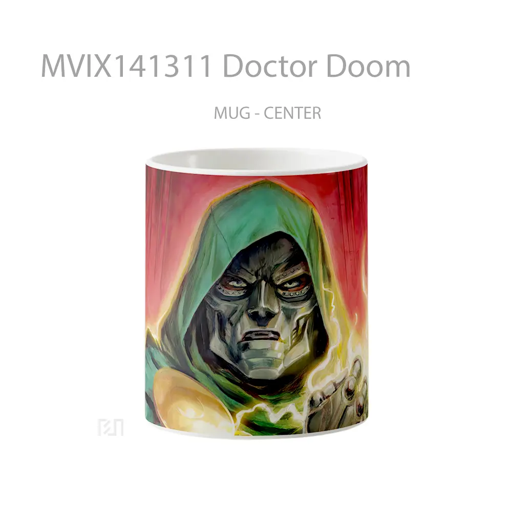 Mug Doctor Doom Gelas Keramik Unik