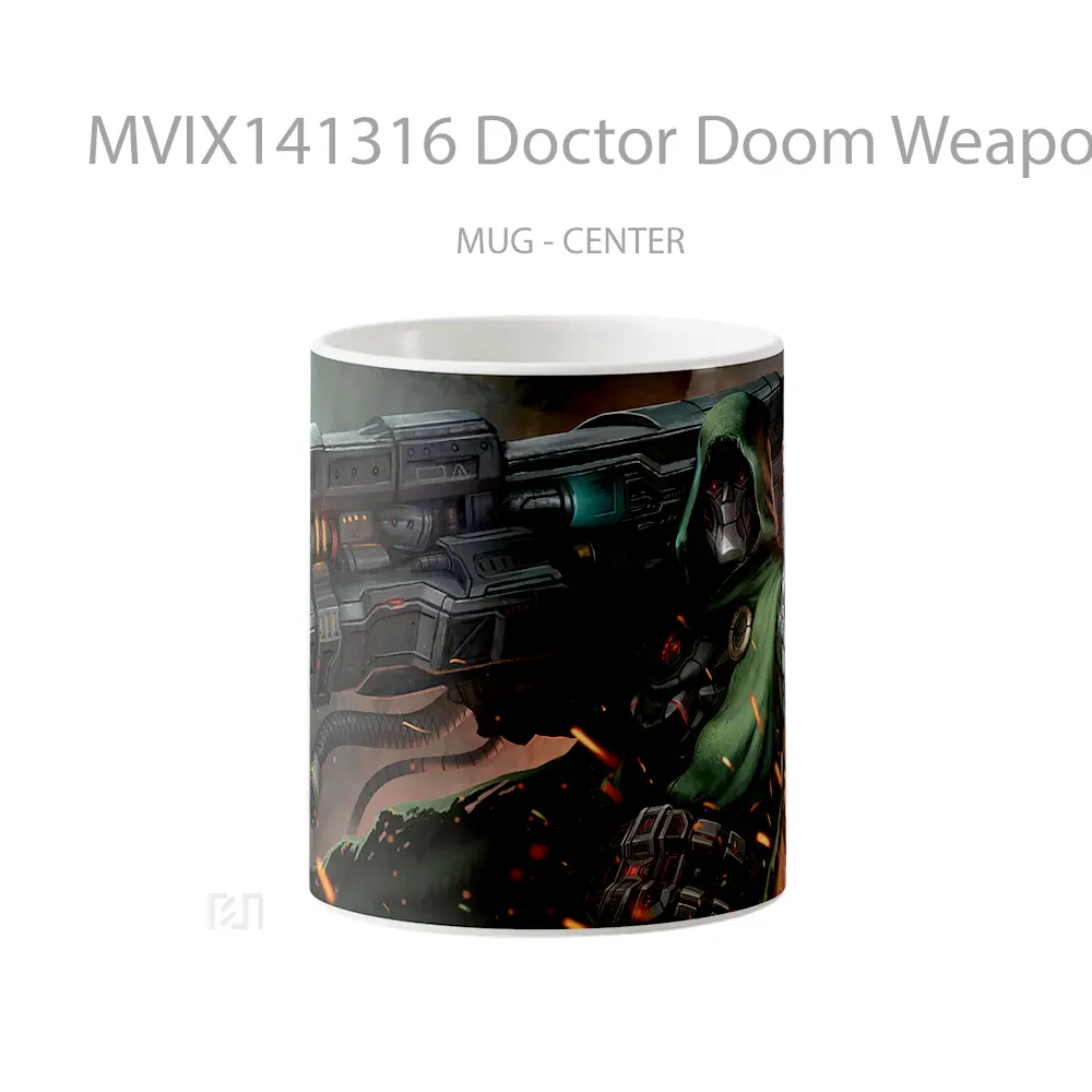 Mug Doctor Doom Weapon Marvel Villai Gelas Superhero
