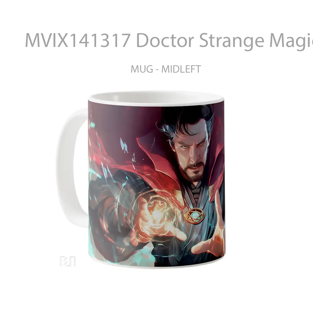 Mug Doctor Strange Magic Marvel Gelas Superhero - All-side / Desain