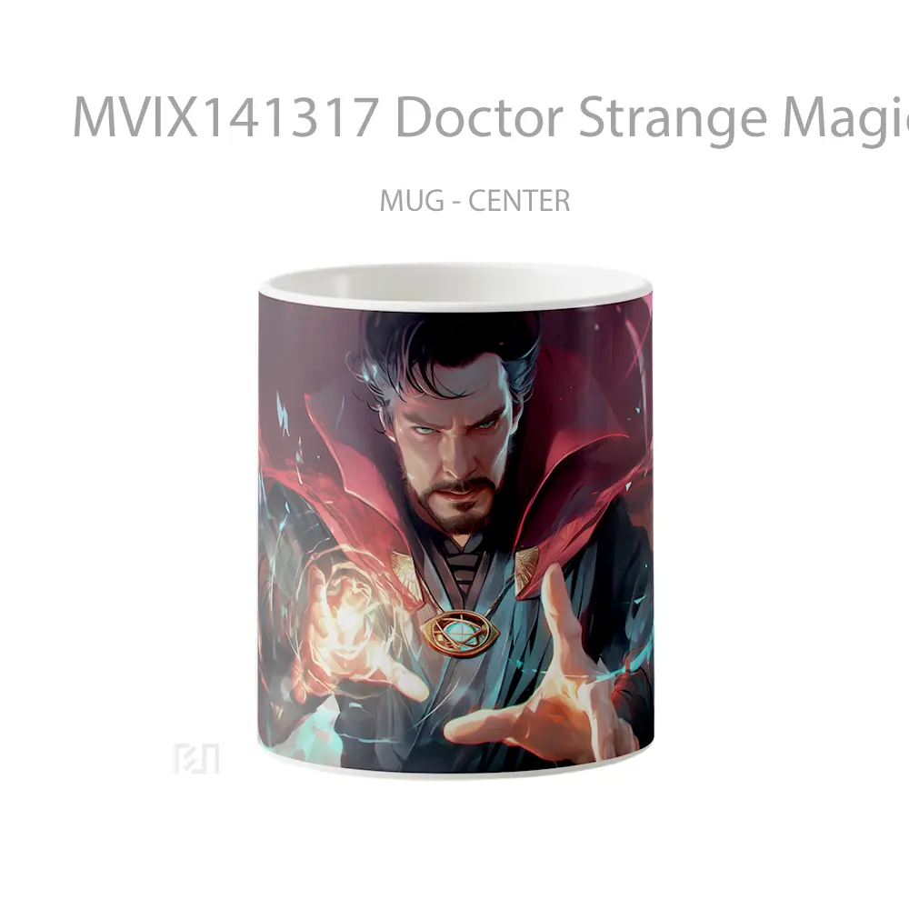 Mug Doctor Strange Magic Marvel Gelas Superhero