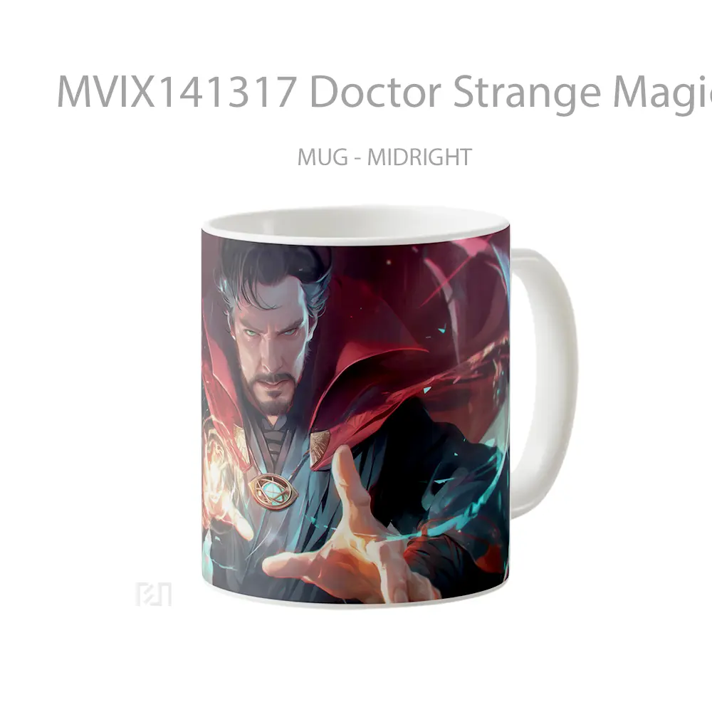 Mug Doctor Strange Magic Marvel Gelas Superhero - All-side / Desain