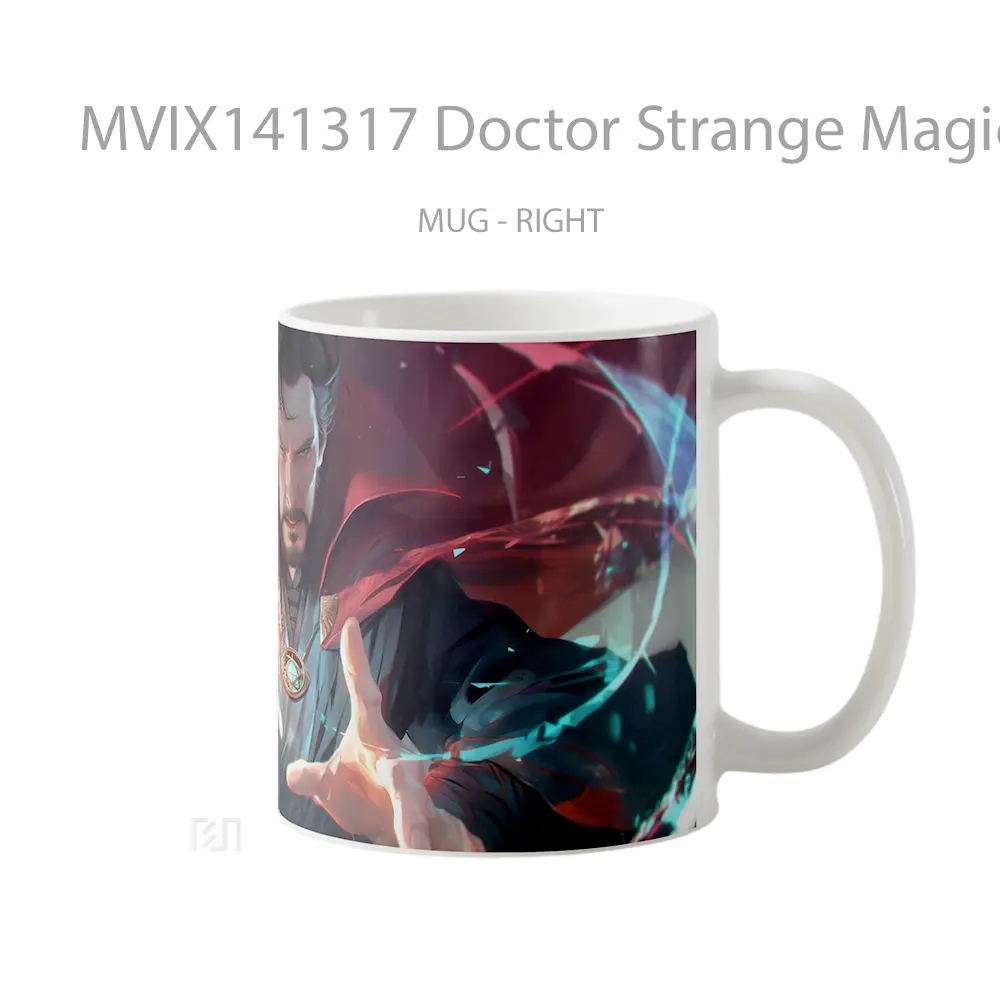 Mug Doctor Strange Magic Marvel Gelas Superhero - All-side / Desain