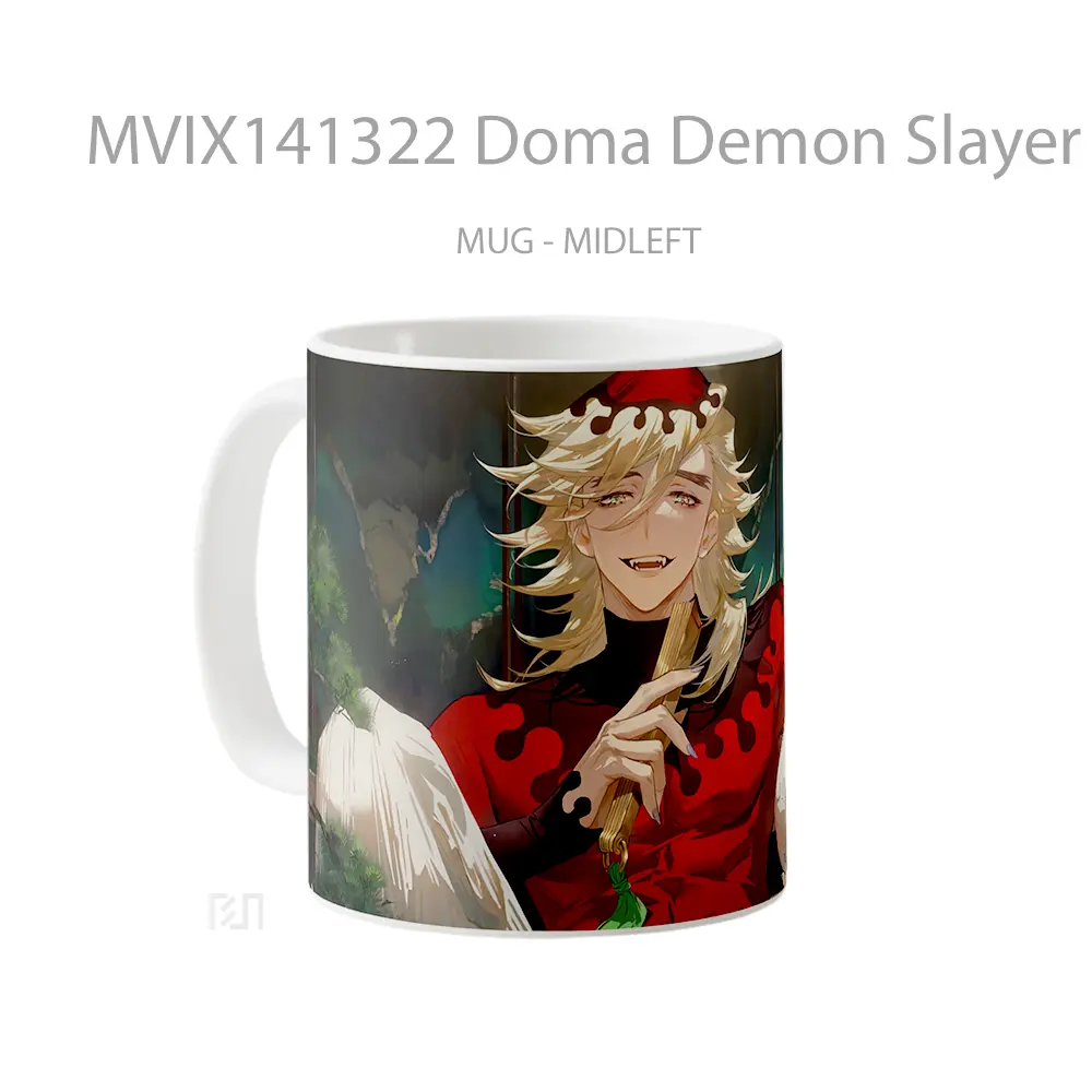 Mug Doma Demon Slayer Gelas Keramik Unik - All-side / Desain