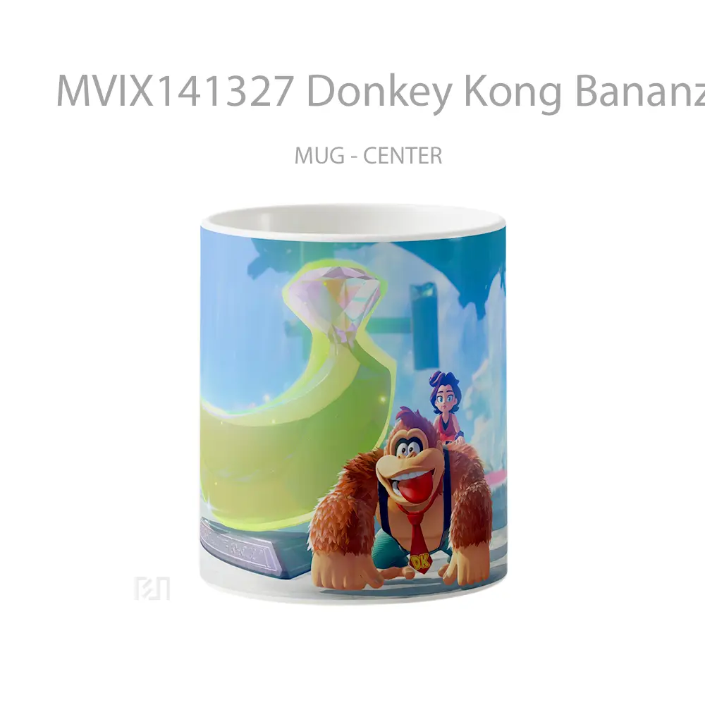 Mug Donkey Kong Bananza Pauline Game Cangkir Gamer
