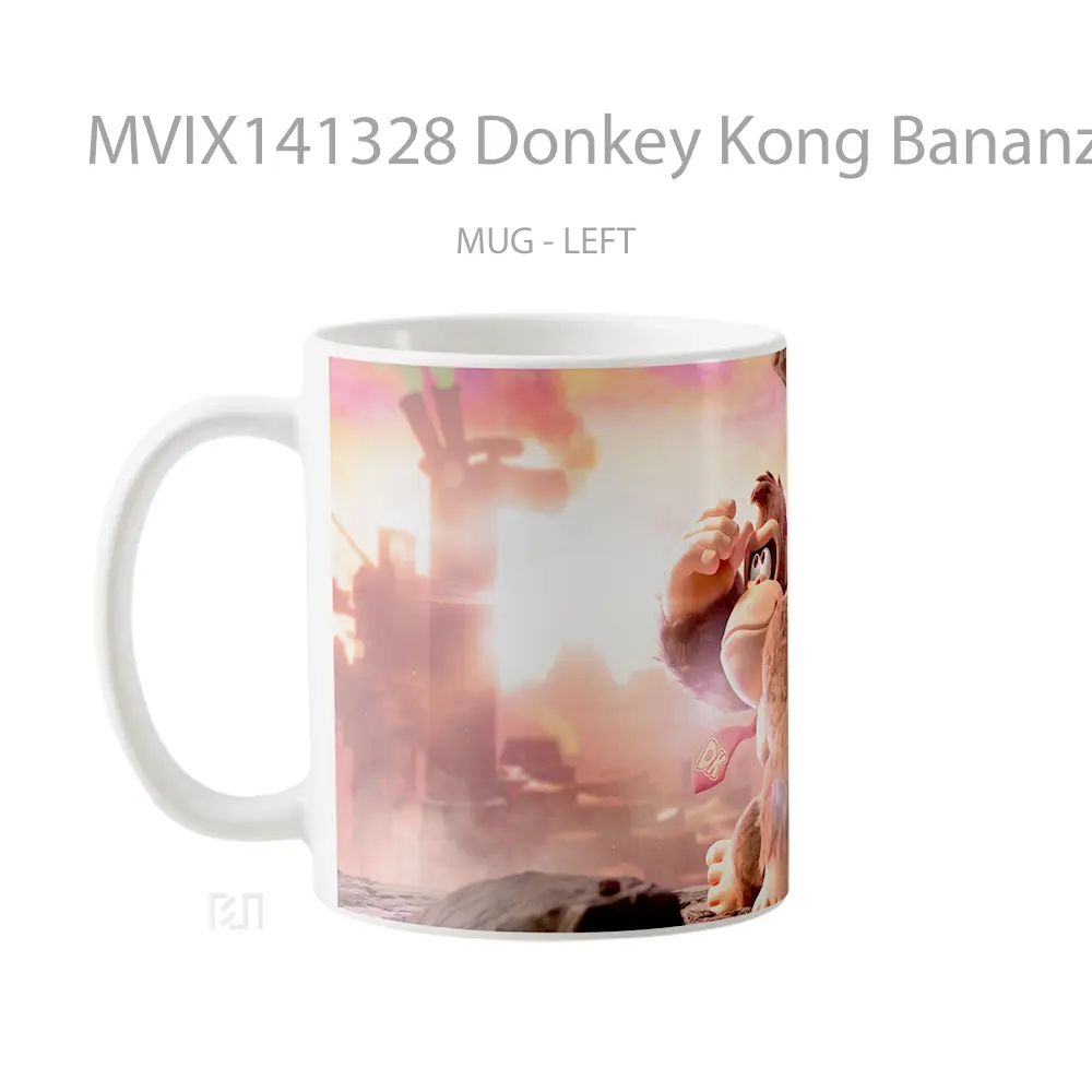 Mug Donkey Kong Bananza Pauline Gelas Keramik Unik - All-side / Desain