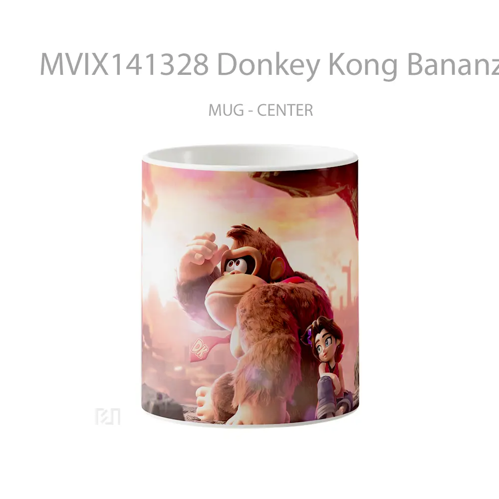 Mug Donkey Kong Bananza Pauline Gelas Keramik Unik