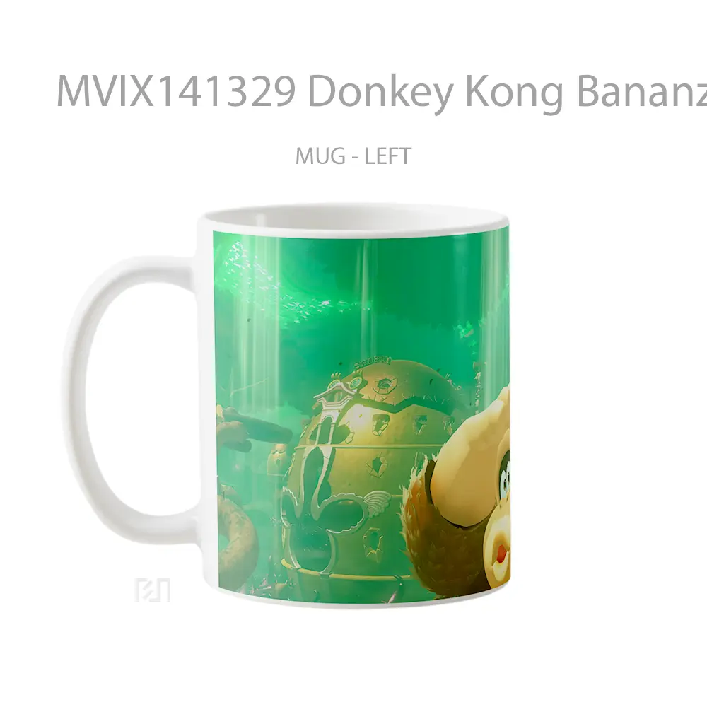 Mug Donkey Kong Bananza Pauline Gelas Keramik Unik - All-side / Desain