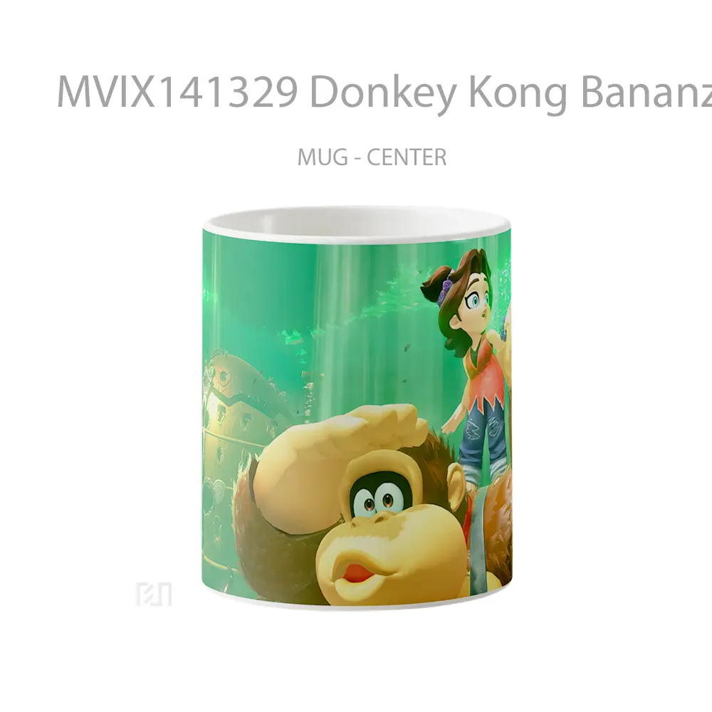 Mug Donkey Kong Bananza Pauline Gelas Keramik Unik