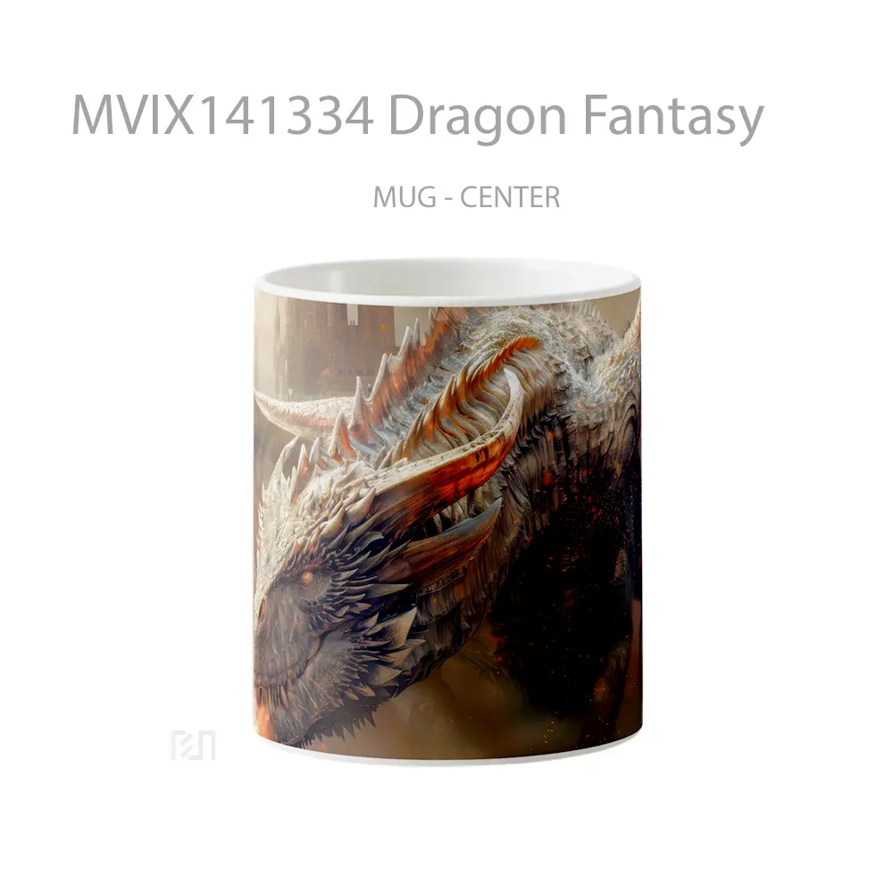 Mug Dragon Fantasy Gelas Keramik Unik