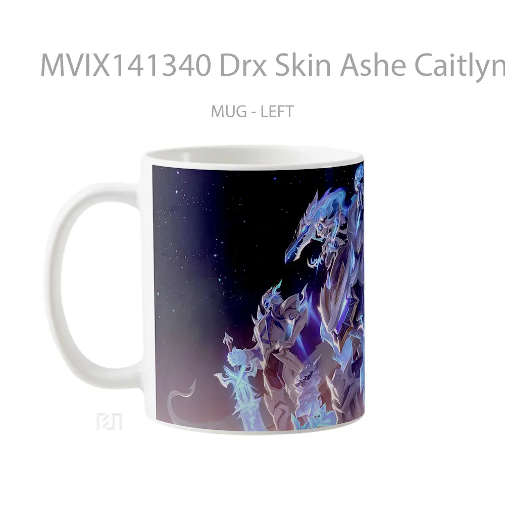 Mug Drx Skin Ashe Caitlyn Akali Maokai Kindred Aatrox Gelas Keramik Unik - All-side / Desain