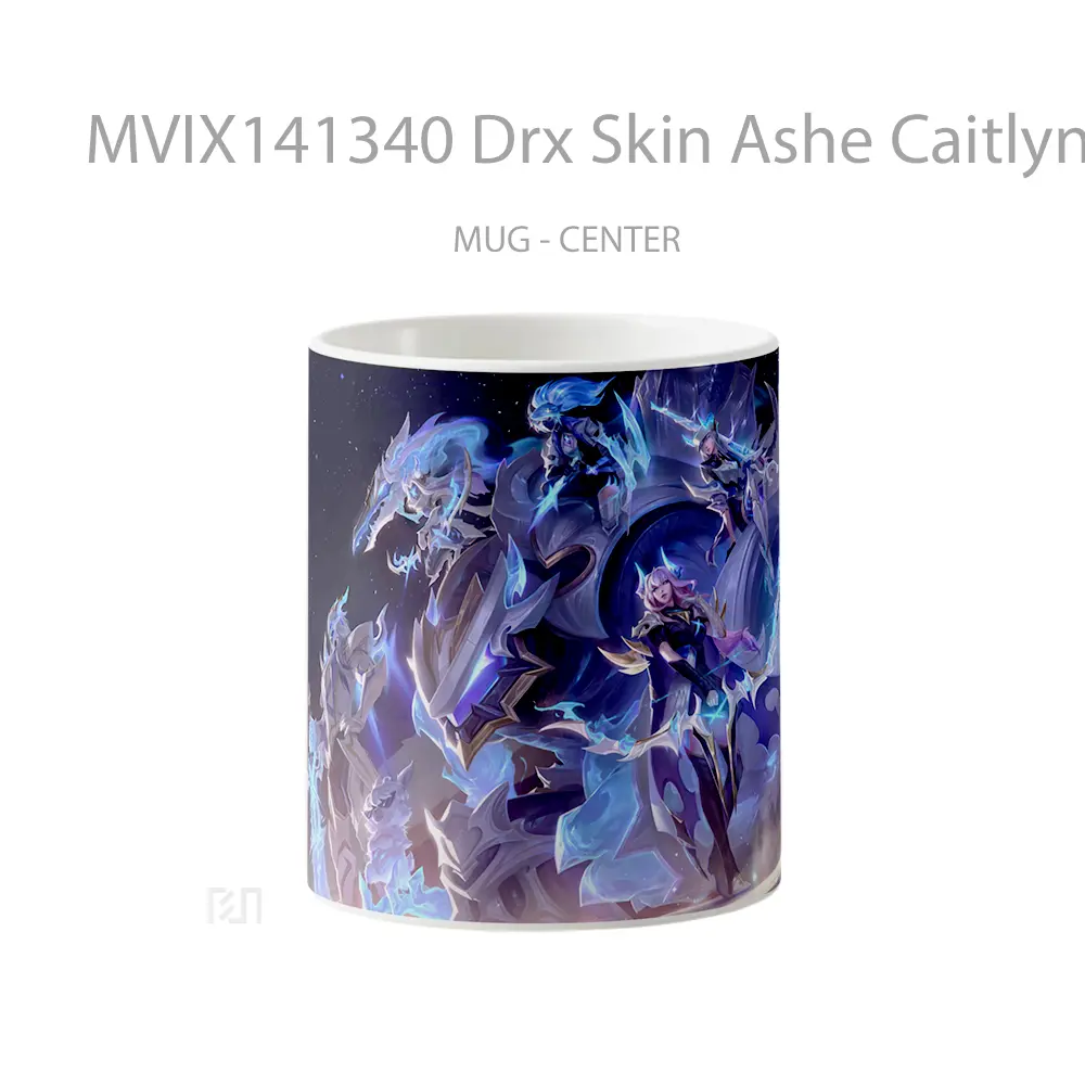 Mug Drx Skin Ashe Caitlyn Akali Maokai Kindred Aatrox Gelas Keramik Unik