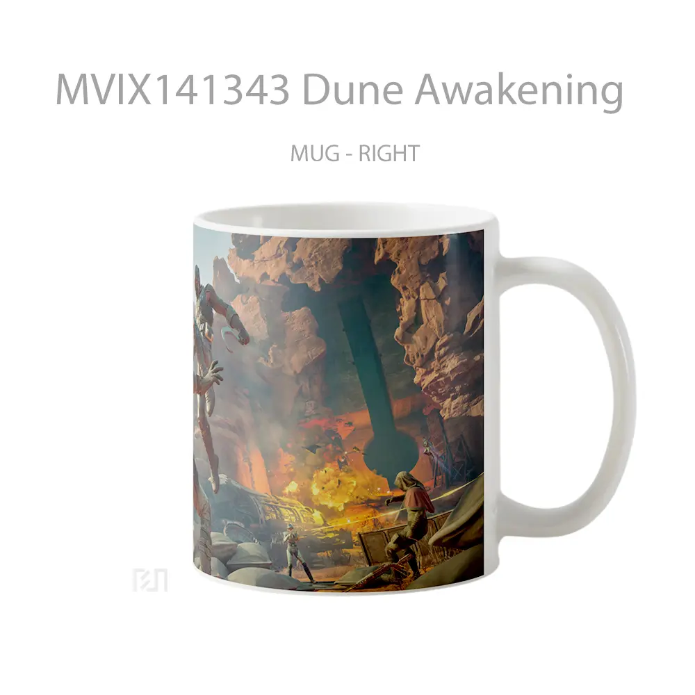 Mug Dune Awakening Gelas Keramik Unik - All-side / Desain