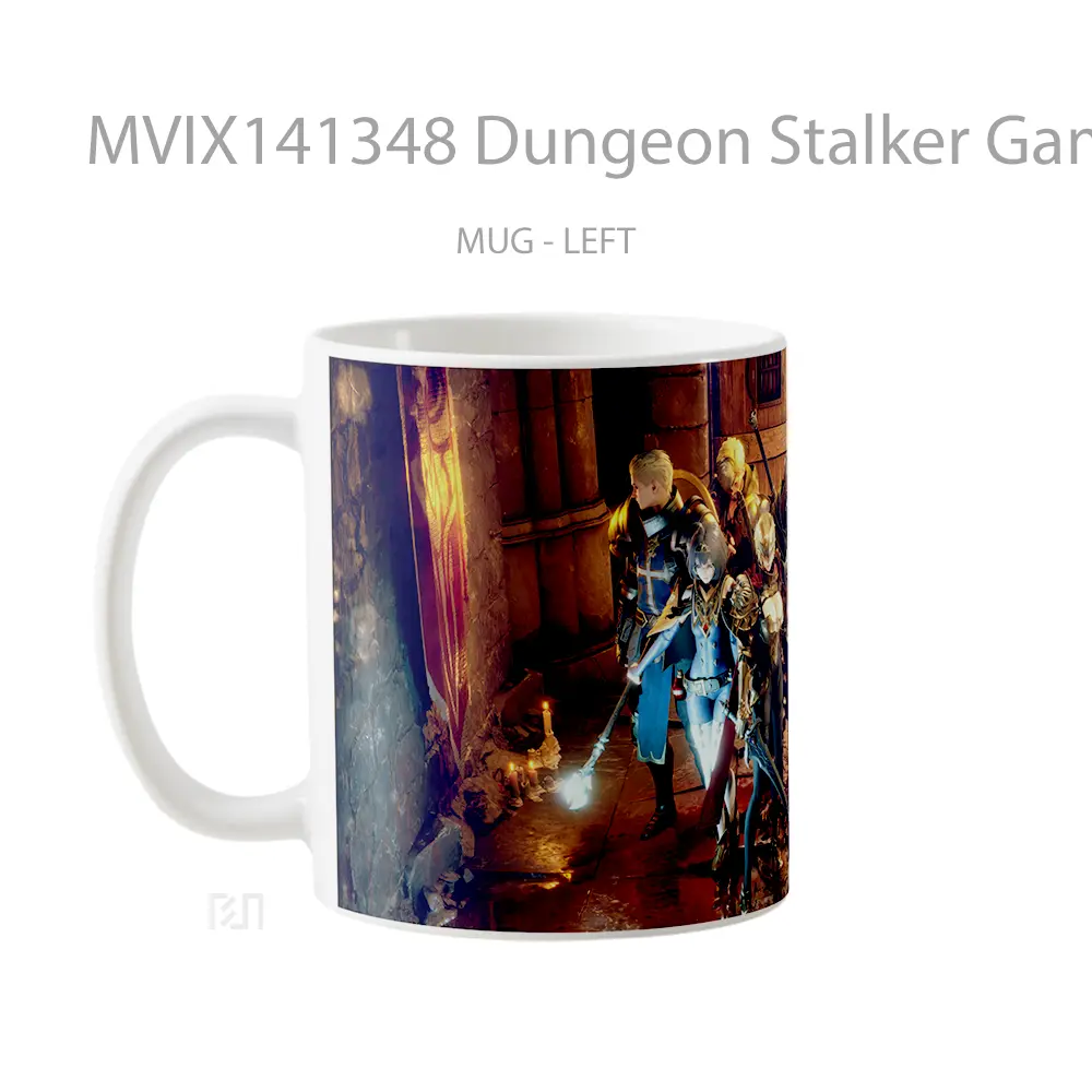 Mug Dungeon Stalker Game Characters Cangkir Gamer - All-side / Desain