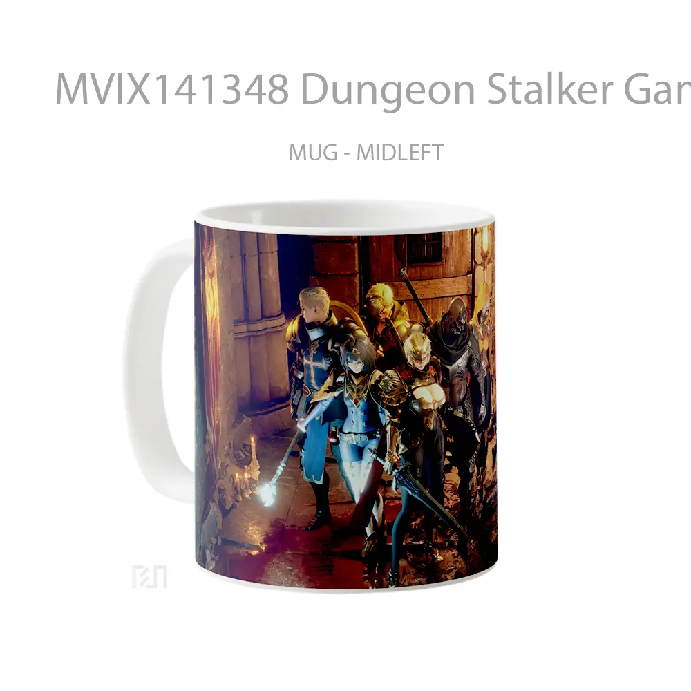 Mug Dungeon Stalker Game Characters Cangkir Gamer - All-side / Desain