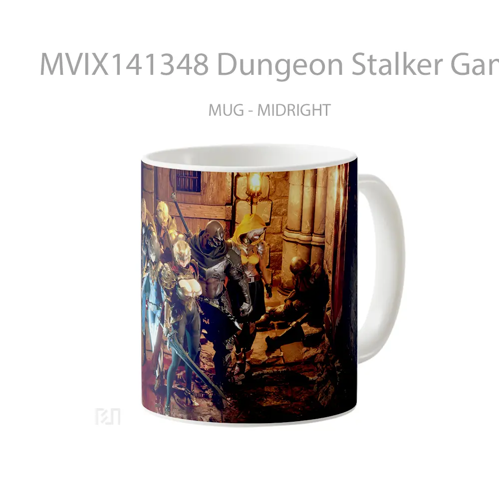Mug Dungeon Stalker Game Characters Cangkir Gamer - All-side / Desain