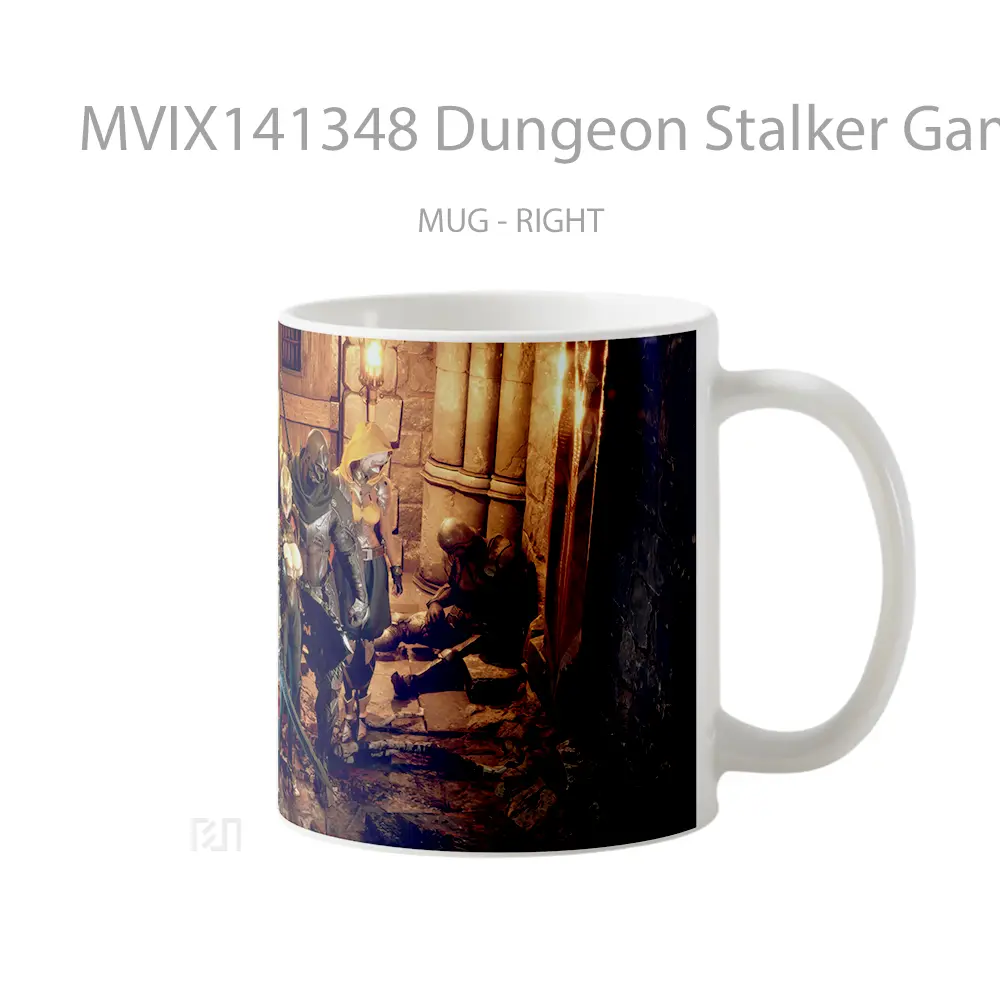 Mug Dungeon Stalker Game Characters Cangkir Gamer - All-side / Desain