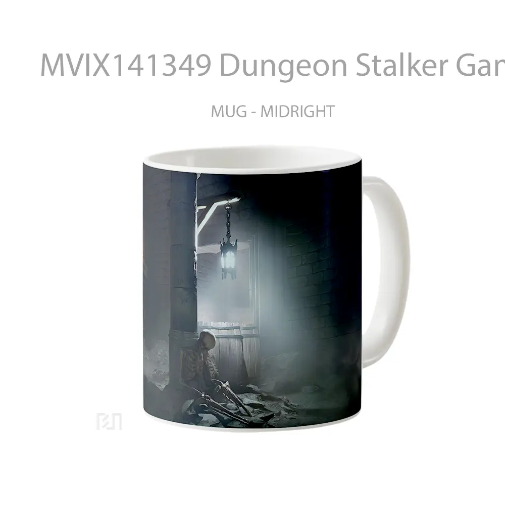 Mug Dungeon Stalker Game Cangkir Gamer - All-side / Desain