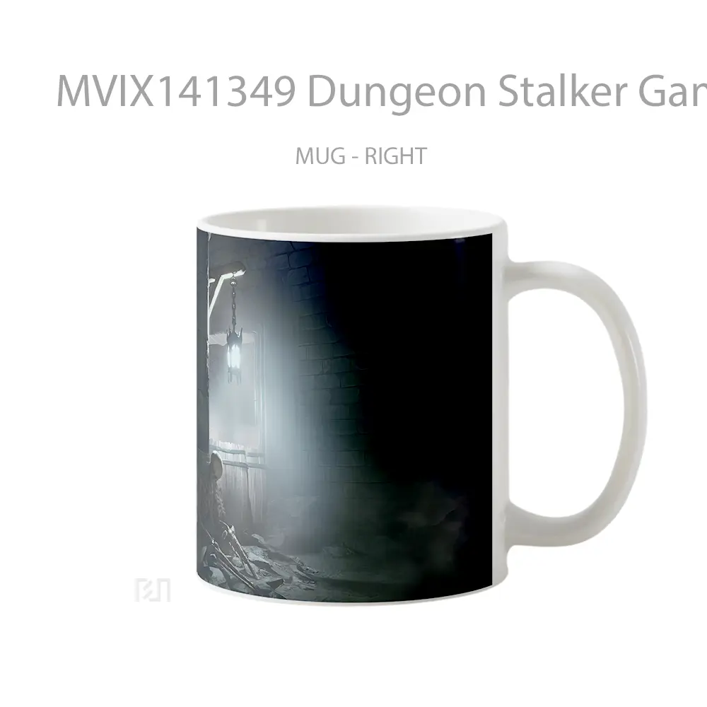 Mug Dungeon Stalker Game Cangkir Gamer - All-side / Desain