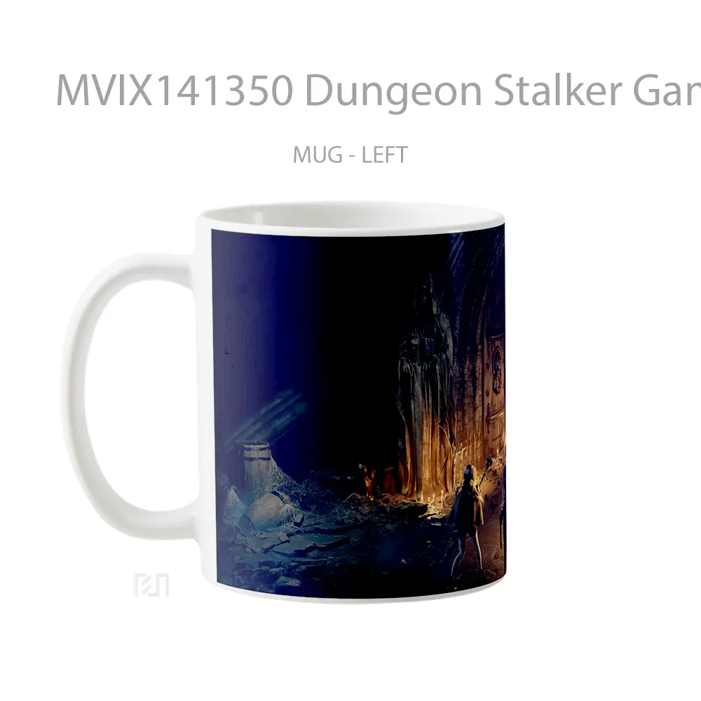 Mug Dungeon Stalker Game Cangkir Gamer - All-side / Desain