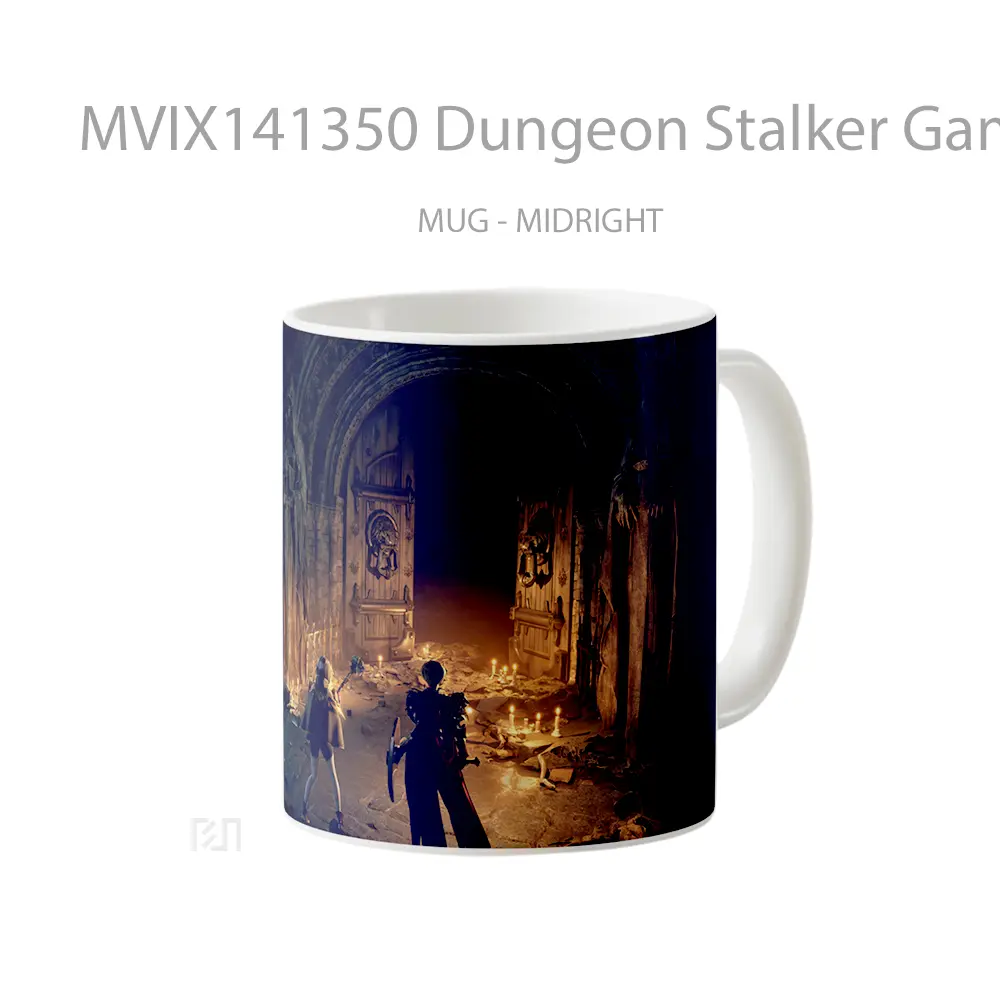 Mug Dungeon Stalker Game Cangkir Gamer - All-side / Desain