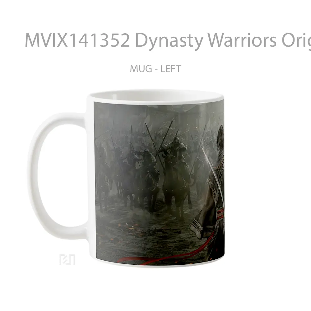 Mug Dynasty Warriors Origins Gelas Keramik Unik - All-side / Desain