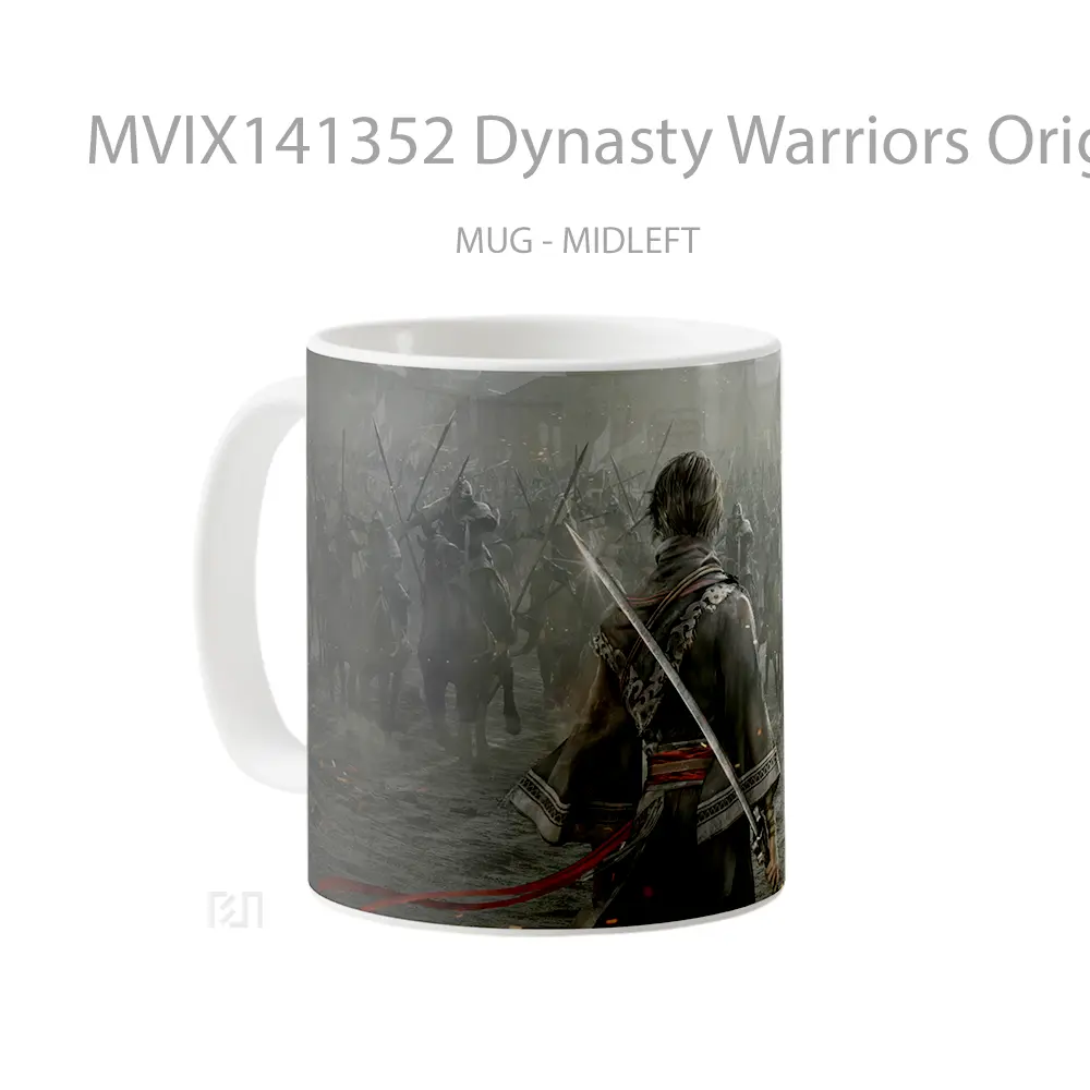Mug Dynasty Warriors Origins Gelas Keramik Unik - All-side / Desain