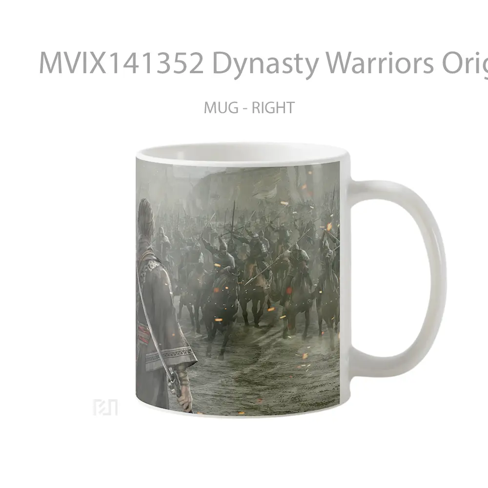 Mug Dynasty Warriors Origins Gelas Keramik Unik - All-side / Desain