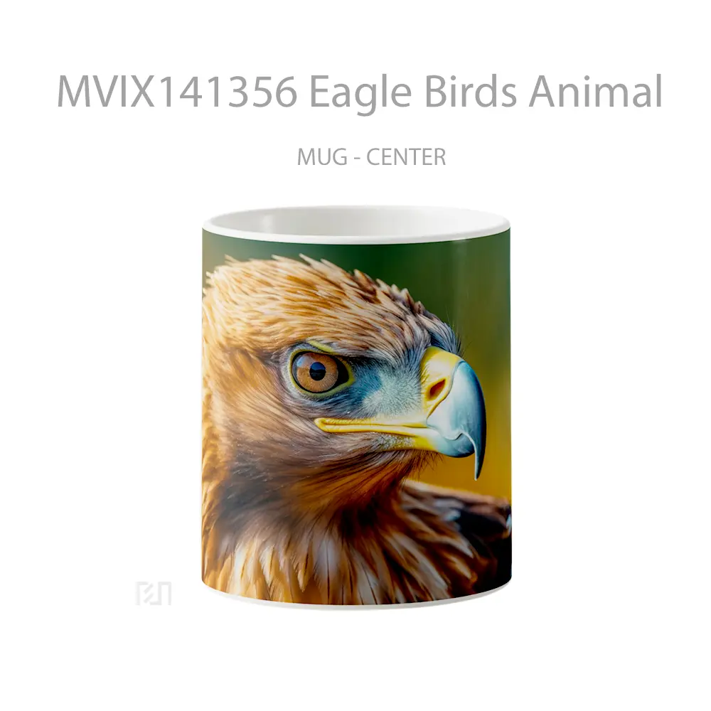 Mug Eagle Birds Animal Gelas Hewan Lucu