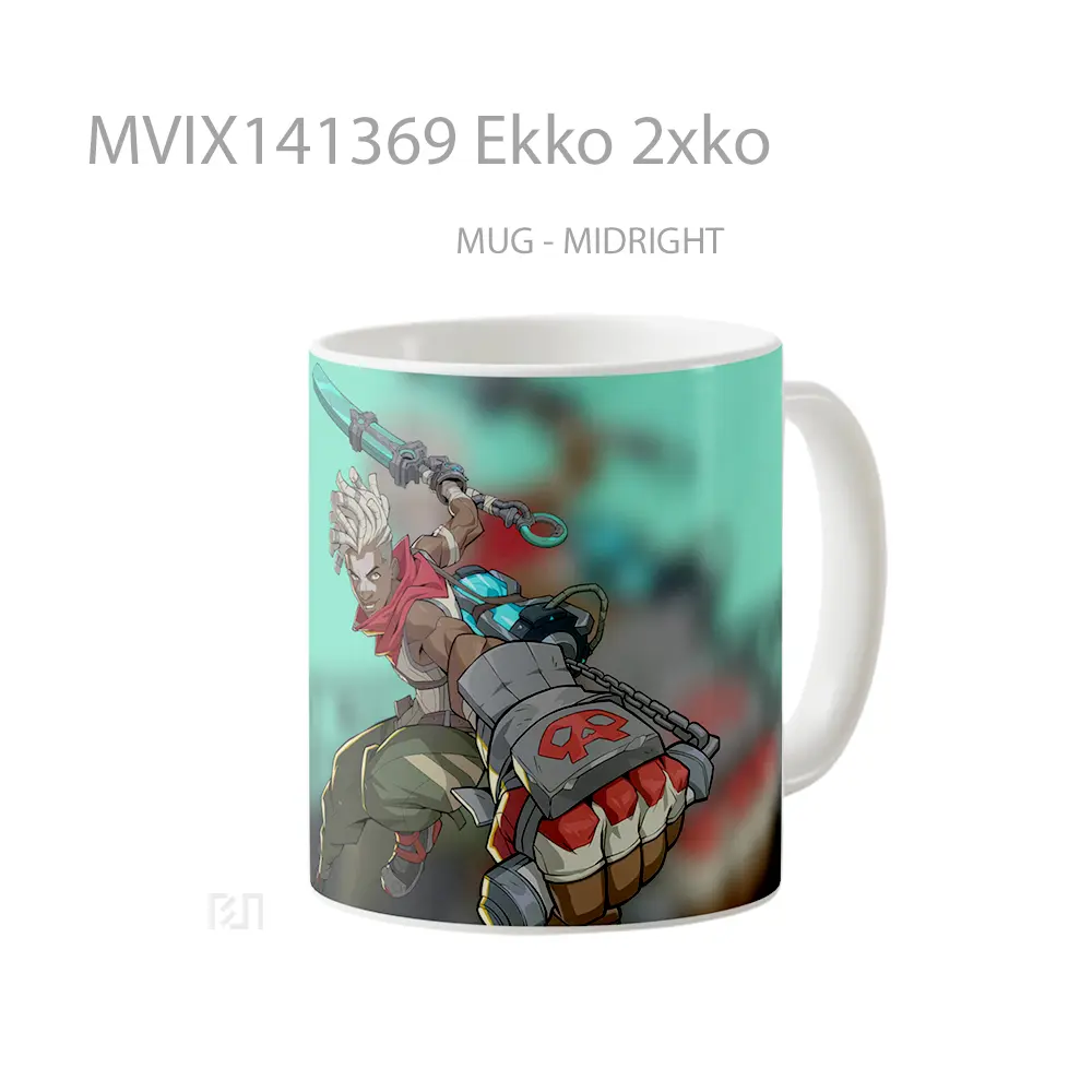 Mug Ekko 2Xko Gelas Keramik Unik - All-side / Desain