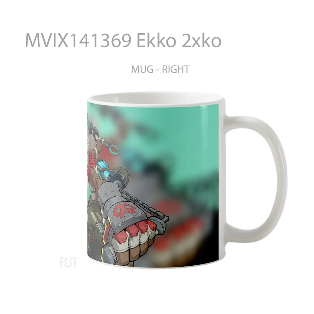 Mug Ekko 2Xko Gelas Keramik Unik - All-side / Desain