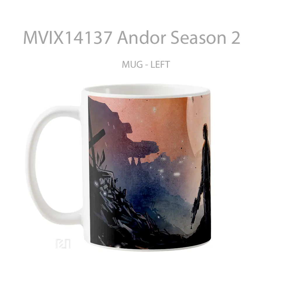 Mug Andor Season 2 Gelas Pemandangan Alam - All-side / Desain