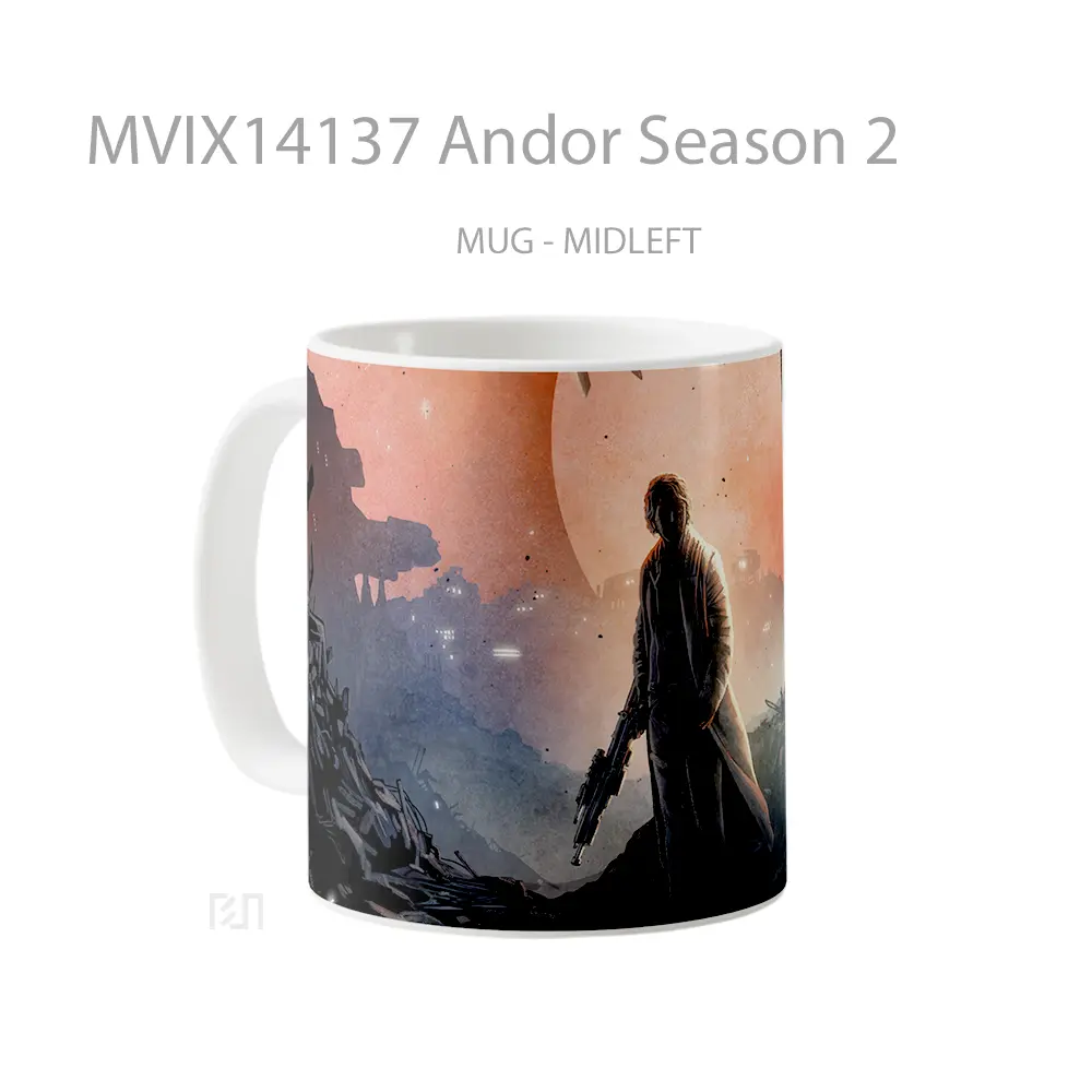 Mug Andor Season 2 Gelas Pemandangan Alam - All-side / Desain