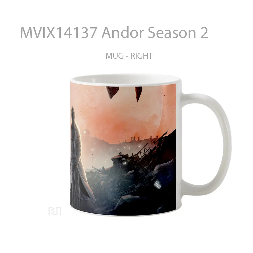 Mug Andor Season 2 Gelas Pemandangan Alam - All-side / Desain