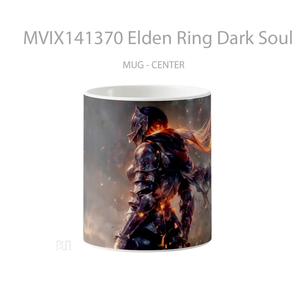 Mug Elden Ring Dark Souls Game Cangkir Gamer