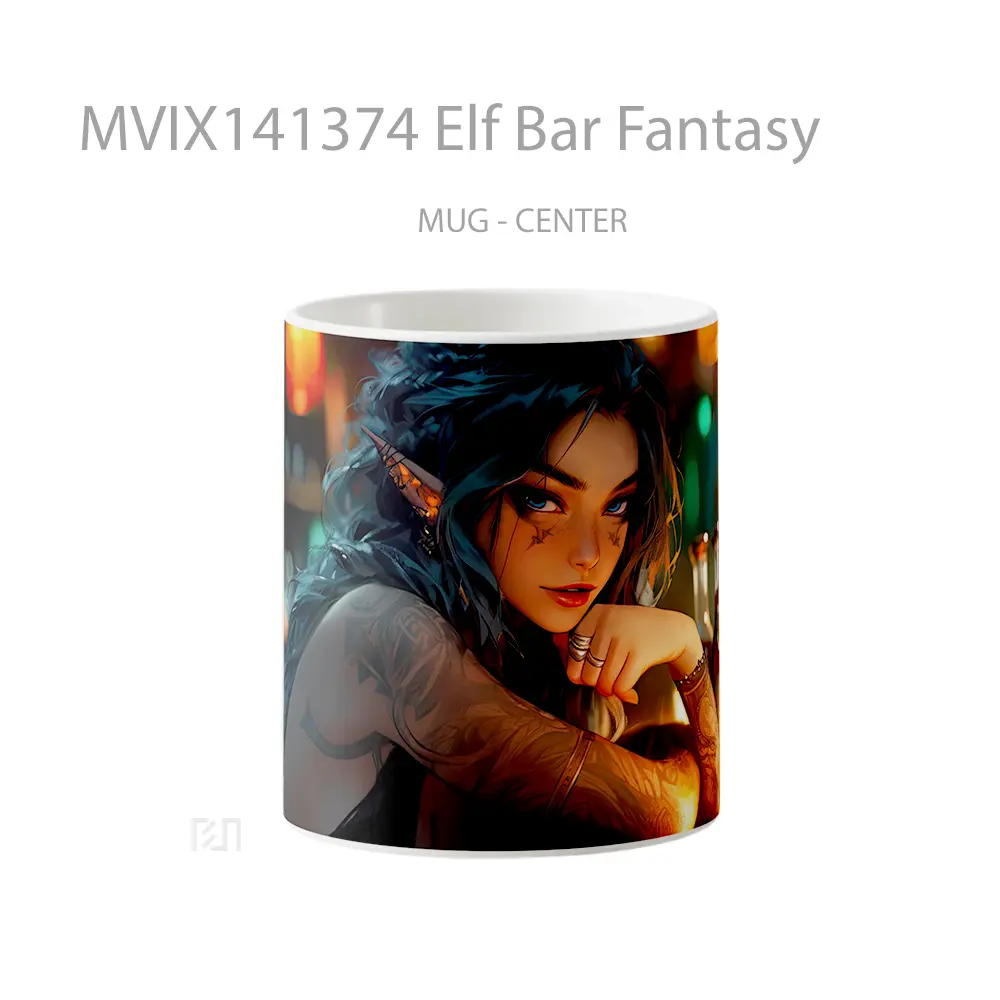 Mug Elf Bar Fantasy Gelas Keramik Unik