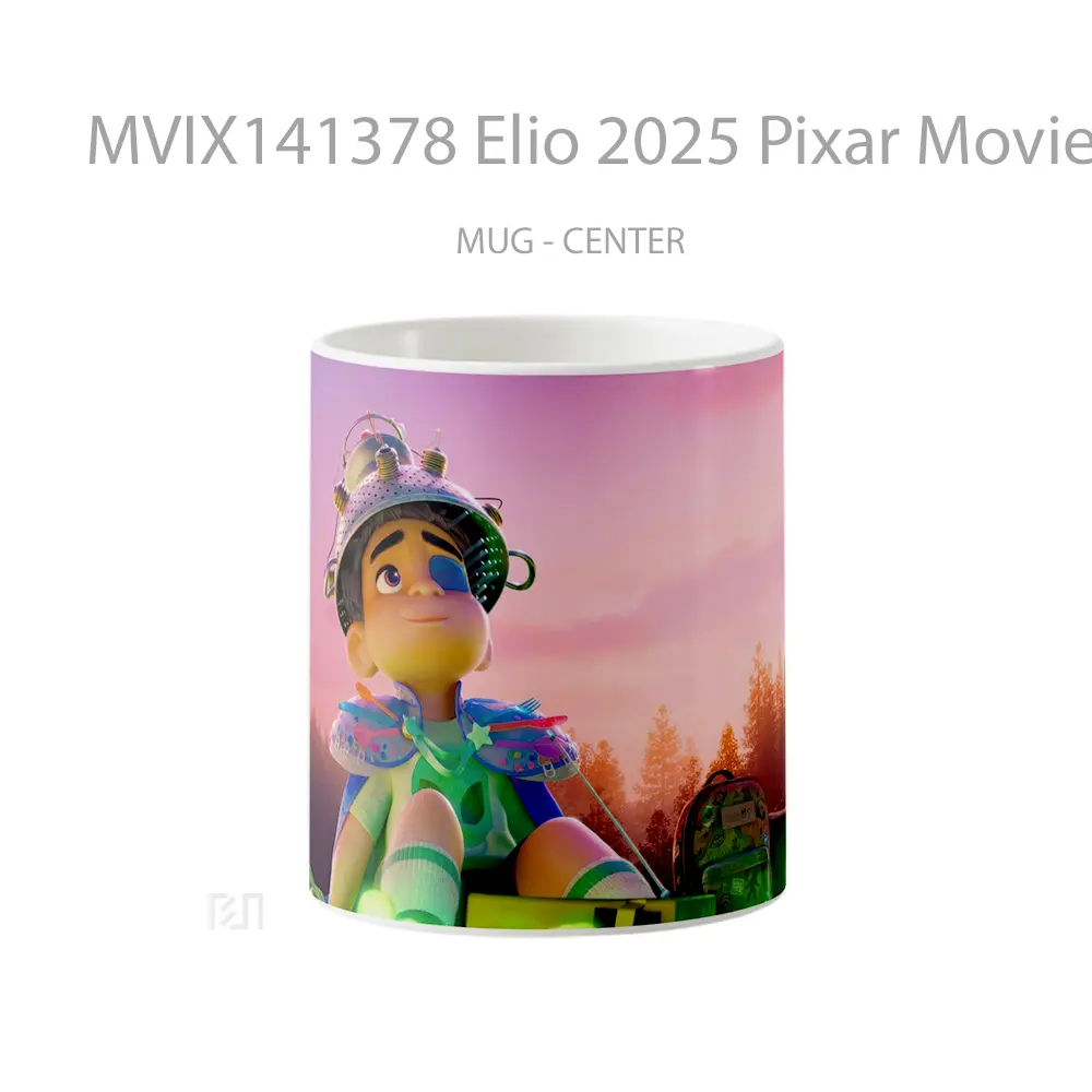 Mug Elio 2025 Pixar Movie Gelas Keramik Unik