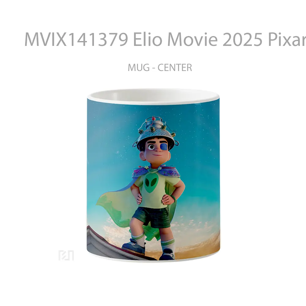 Mug Elio Movie 2025 Pixar Gelas Keramik Unik