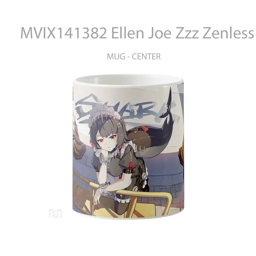 Mug Ellen Joe Zzz Zenless Zone Zero Gelas Keramik Unik