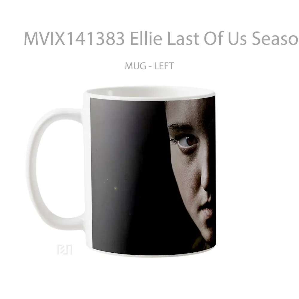 Mug Ellie Last Of Us Season 2 Gelas Pemandangan Alam - All-side / Desain