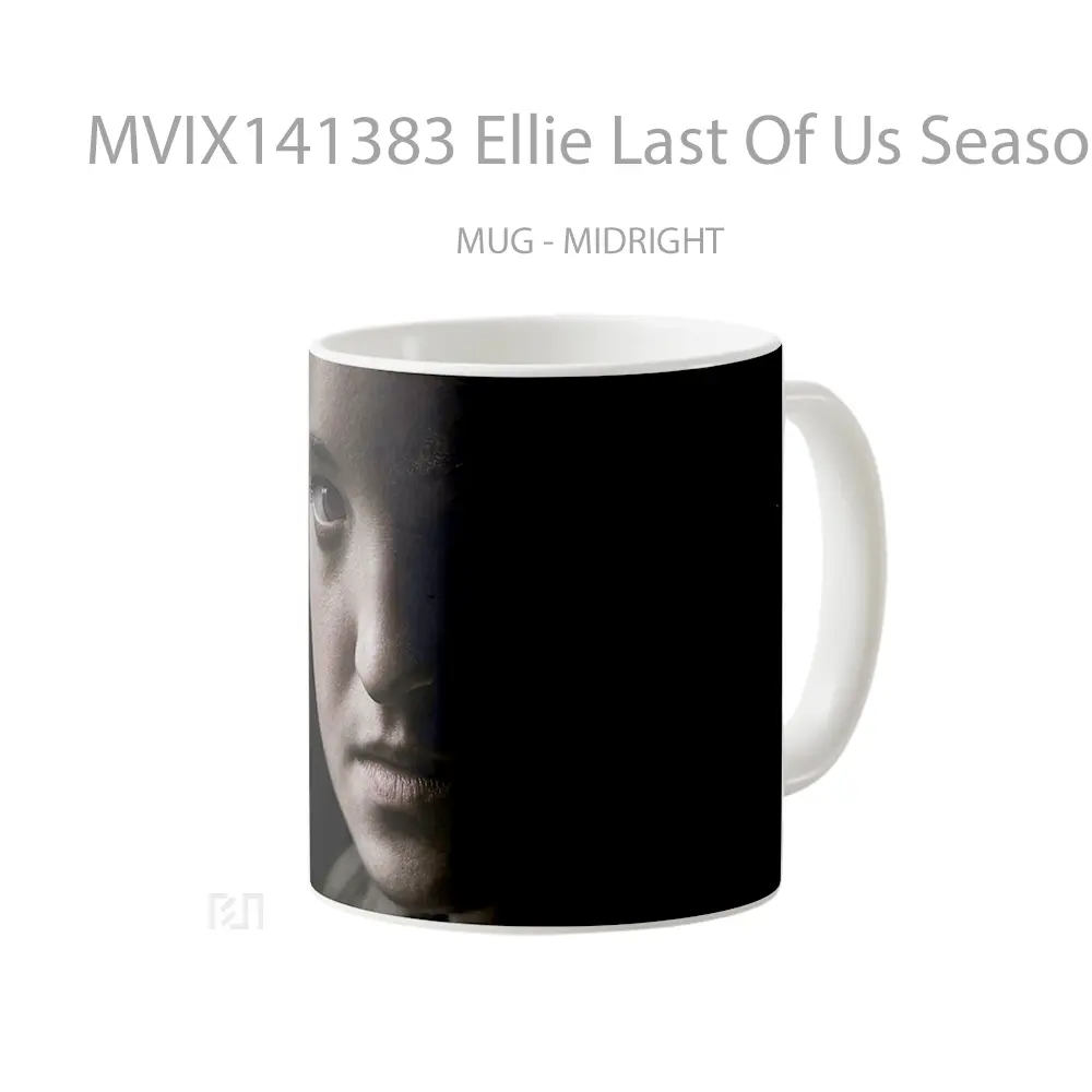 Mug Ellie Last Of Us Season 2 Gelas Pemandangan Alam - All-side / Desain