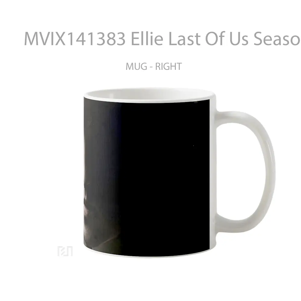 Mug Ellie Last Of Us Season 2 Gelas Pemandangan Alam - All-side / Desain