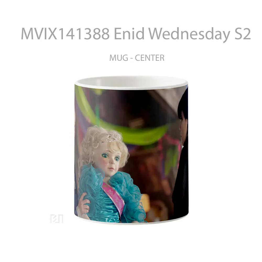 Mug Enid Wednesday S2 Gelas Keramik Unik