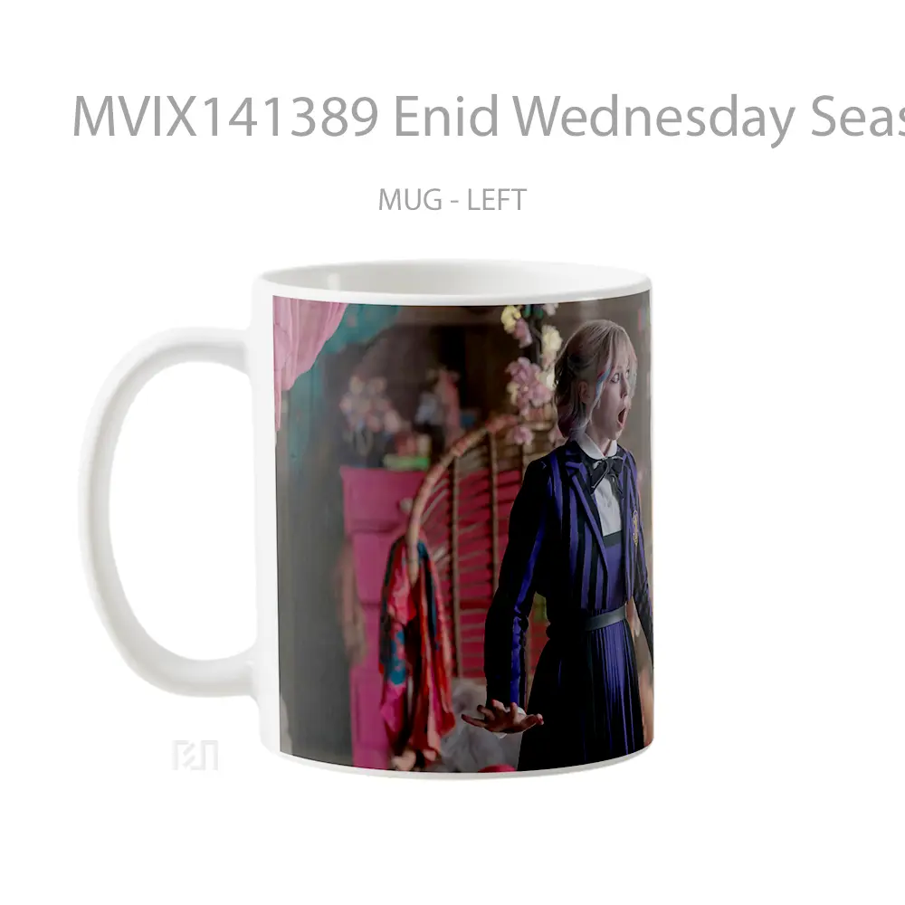 Mug Enid Wednesday Season 2 Gelas Pemandangan Alam - All-side / Desain